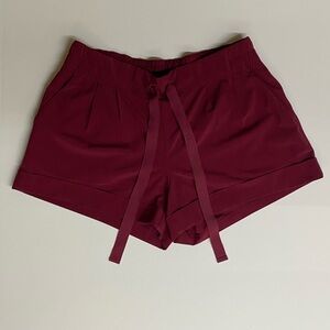 Lululemon Women's Burgundy Shorts